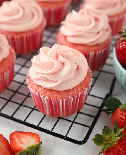 Strawberry Cupcakes Recipe