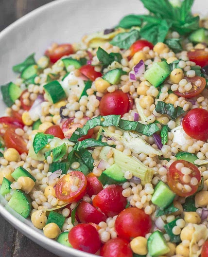 BEST Mediterranean Couscous Salad