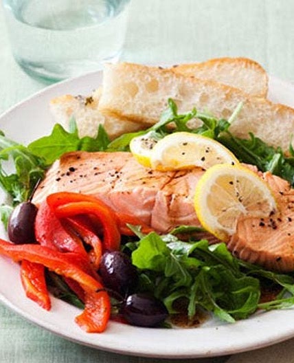 Tuscan Sun Salmon Salad