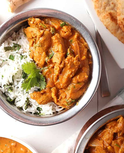 Vegan Tikka Masala with Soy Curls