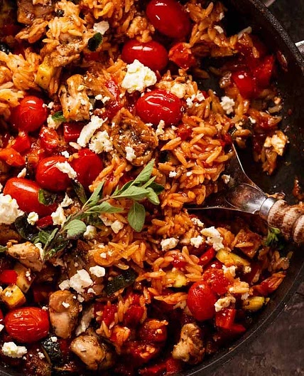 One Pot Chicken Risoni