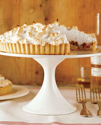 Alsatian Rhubarb Tart
