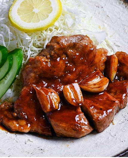 Tonteki (Japanese Pork Steak)