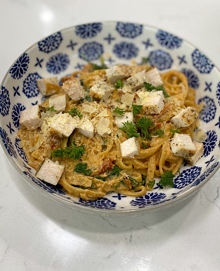 Tuscan Chicken and Pasta