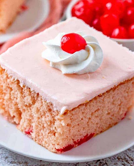 Maraschino Cherry Cake