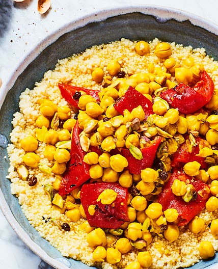 Chickpea and Red Pepper Tagine