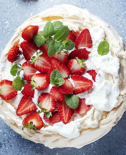 Keto Pavlova (Sugar Free)