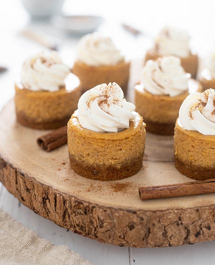 Mini Pumpkin Cheesecake Recipe