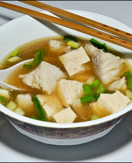 Spicy Cod Fish and Tofu Soup/Sauce by Sy