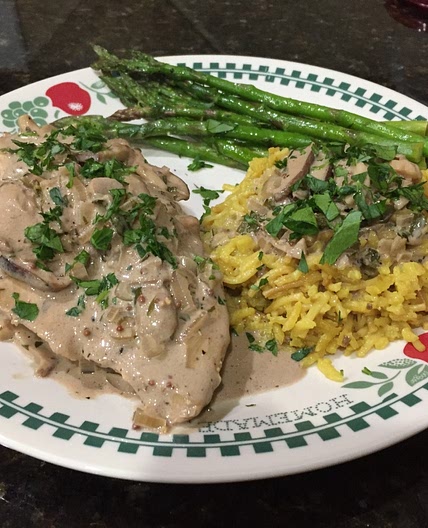 Chicken in a Balsamic Dijon Sauce
