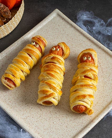 🎃 Sausage Mummies (Salchimomias)