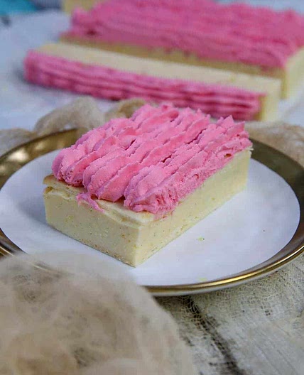 Keto Vanilla Slice