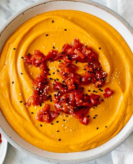 Roasted Red Pepper Hummus