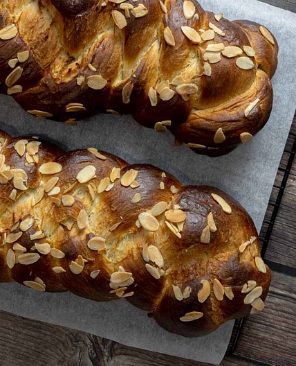 Tsoureki Greek Easter Bread