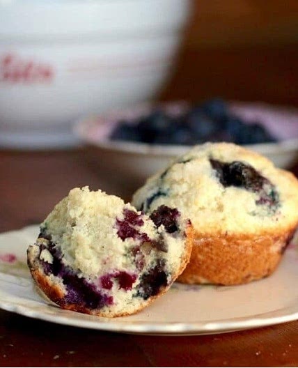 Buttermilk Blueberry Muffins