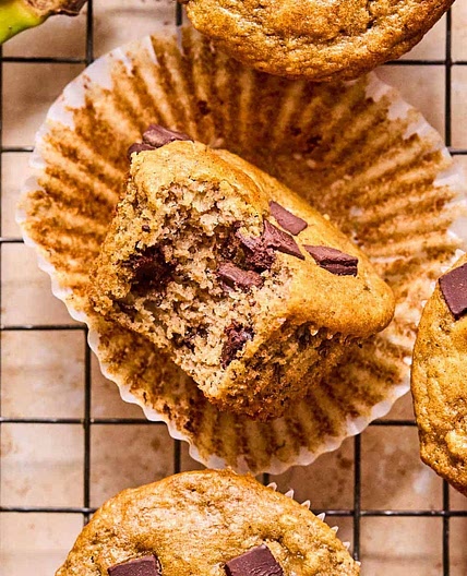 Almond Flour Banana Muffins