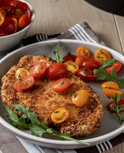 Air Fryer Chicken Milanese Recipe