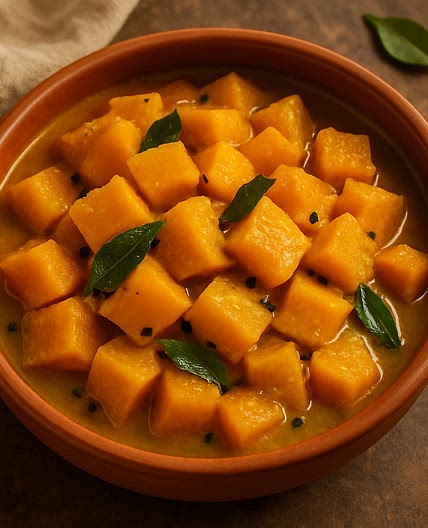 Sri Lankan Pumpkin Curry - Roman's Pumpkin Curry - Chef Dush