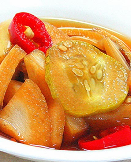 채소간장장아찌