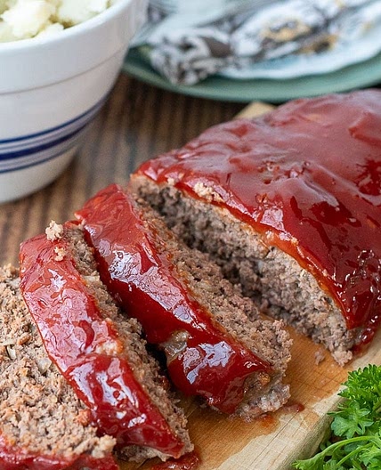 Pressure Cooker Meatloaf and Mashed Potatoes