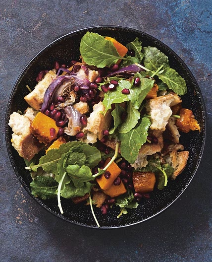Roasted Squash Panzanella