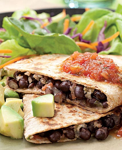 Black Bean Quesadillas