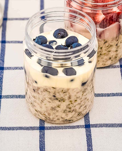 Keto Overnight Oats (Chia Seed)