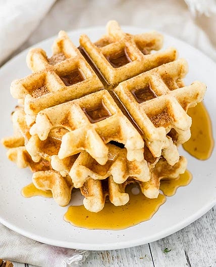 Paleo Churro Waffles