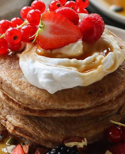 High Protein Vegan Pancakes