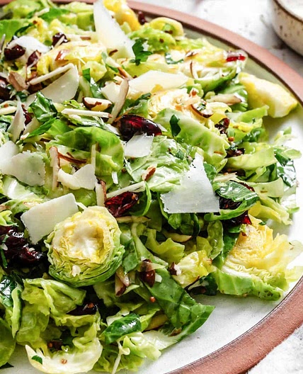 Lemon Brussels Sprout Slaw