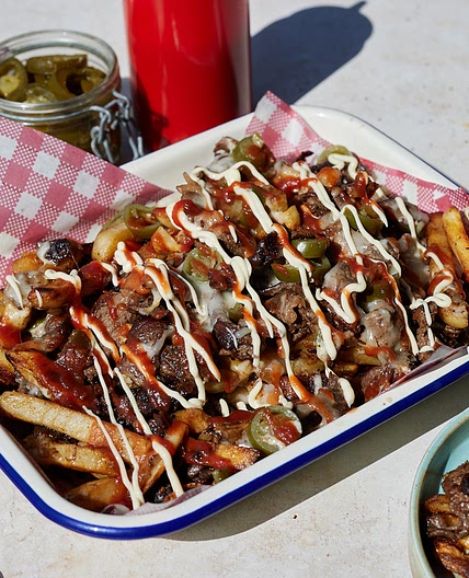 Philly Cheese Loaded Fries