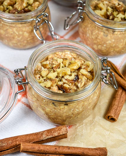 Pumpkin Spice Overnight Oats