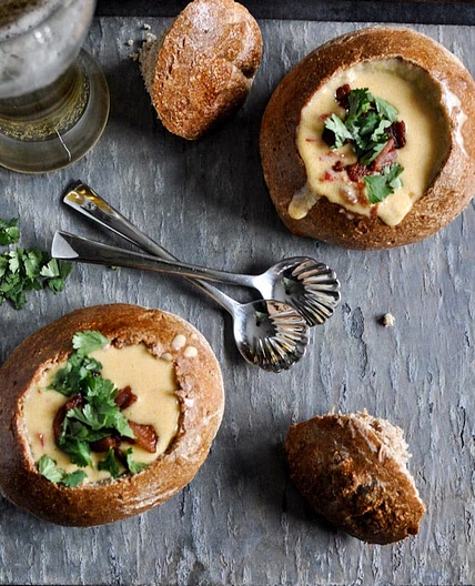Homemade Whole Wheat Bread Bowls