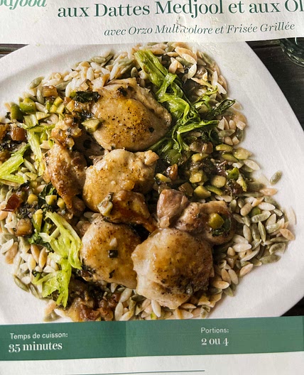 Poulet Marbella aux Dattes Medjool et aux Olives