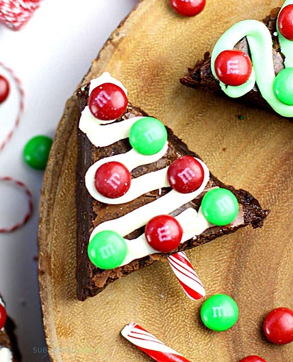 Brownie Christmas Trees Recipe