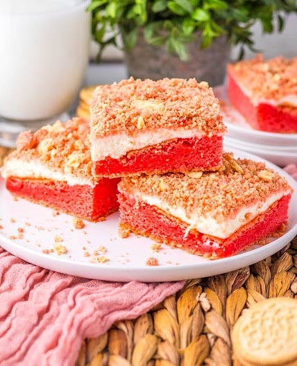 Strawberry Cheesecake Brownies