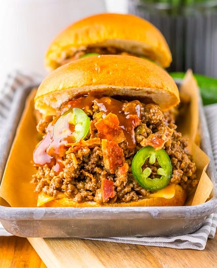 Slow Cooker Cowboy Sloppy Joes