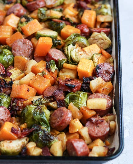 Whole30 Harvest Sheet Pan Dinner