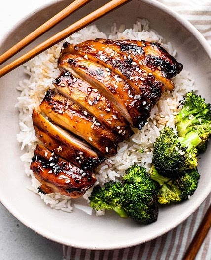 Grilled Teriyaki Chicken Bowl Recipe