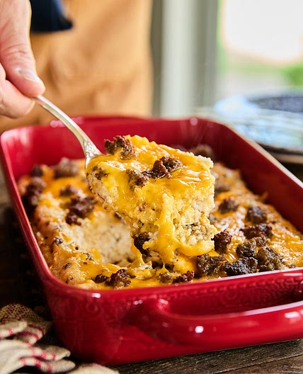 Grits and Sausage Casserole