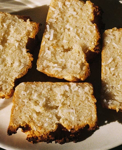 Vegan coconut bread