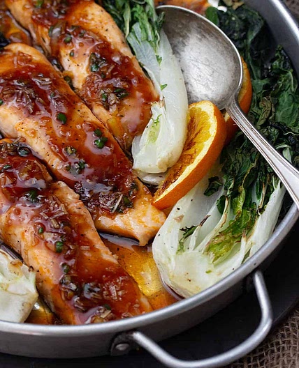 Spicy Orange Salmon