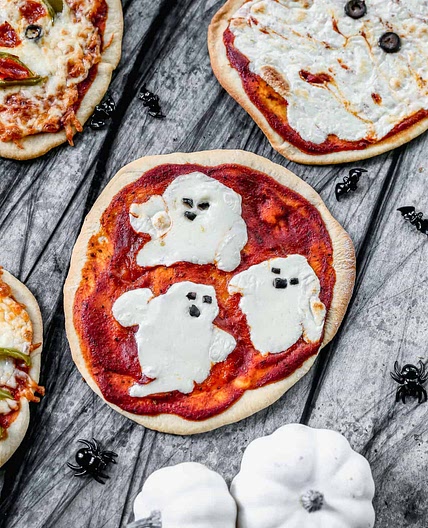 Halloween Pizzas