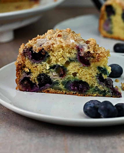 Blueberry Sour Cream Coffee Cake