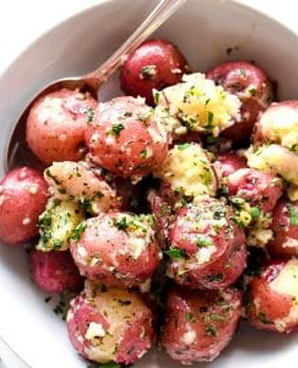 The Best Buttery Parsley Boiled Potatoes