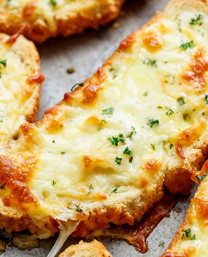 Single Serve Garlic Cheese Bread