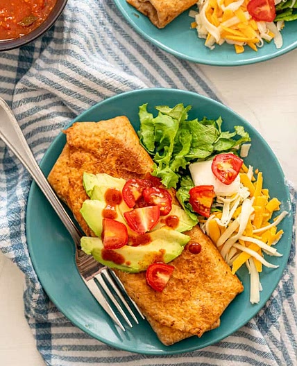 Chicken Chimichangas