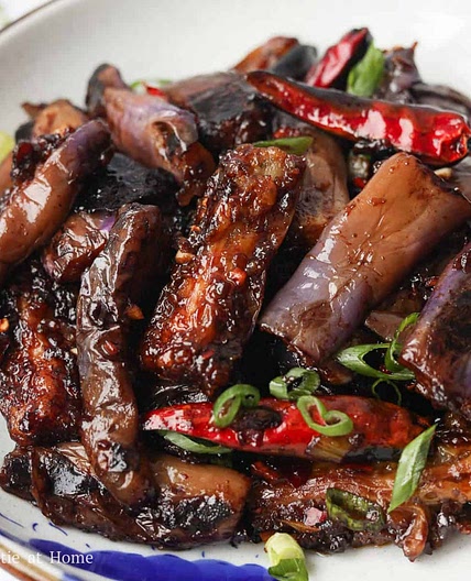 Quick & Easy Chinese Spicy Garlic Eggplant