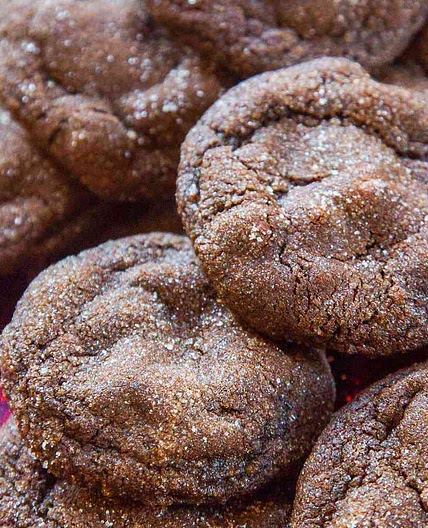Chocolate Gingerbread Cookies