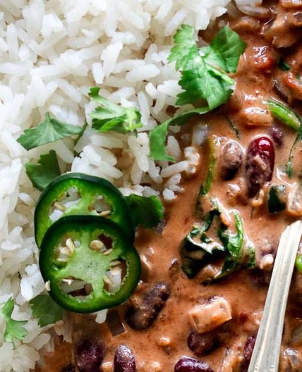 Mushroom & Kidney Bean Coconut Curry